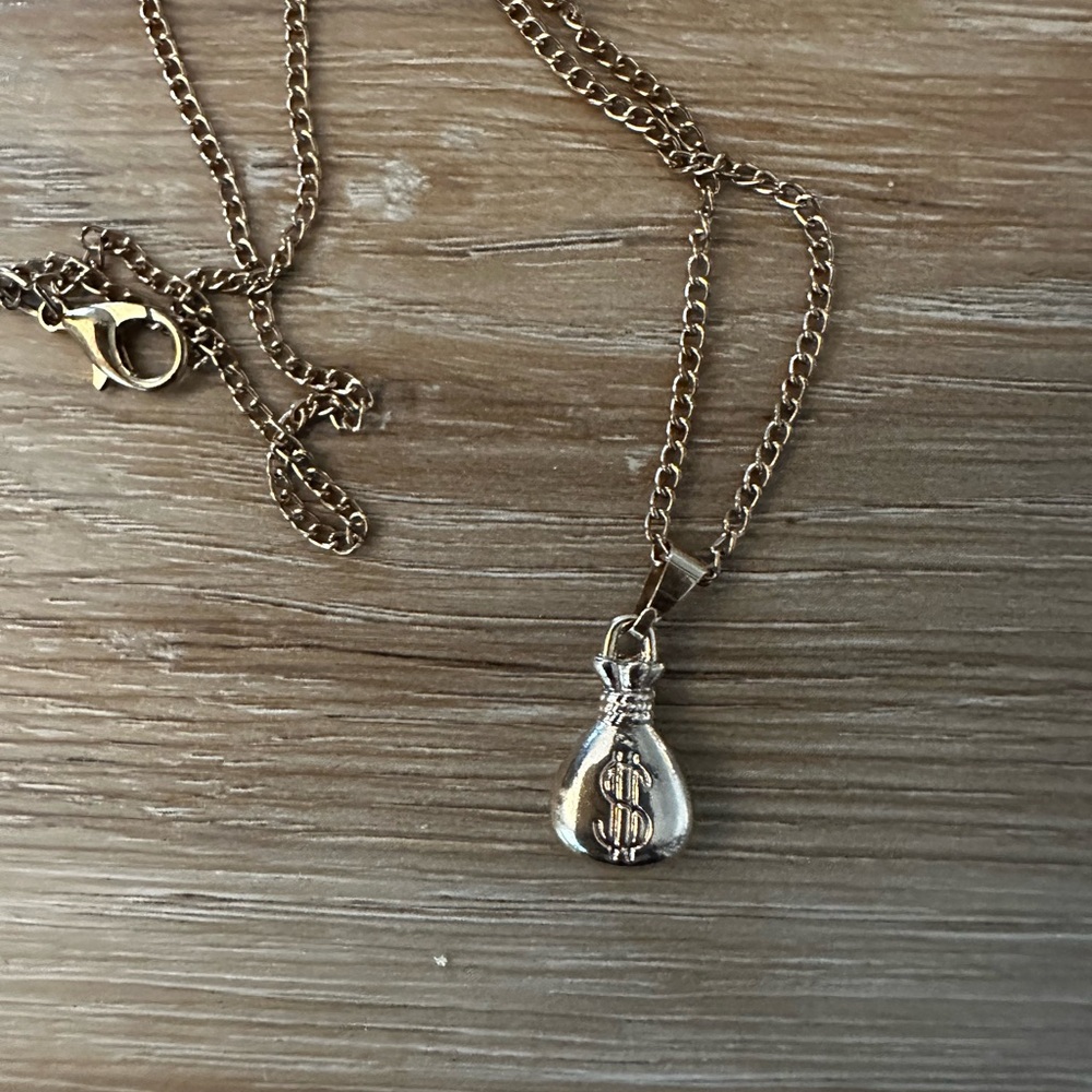 Moneybag Dainty Necklace